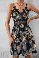 Vestito Floreale Nero | Paradiso Bohemien