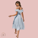 Vestito Celeste Pastello in stile Boho | Paradiso Bohemien