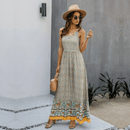 Vestito Lungo con Fiori