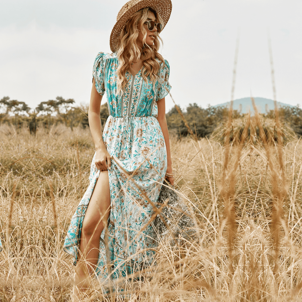 Vestito Lungo Country Paradiso Bohemien