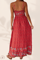 Vestito Lungo Fantasia Floreale Estate | Paradiso Bohemien