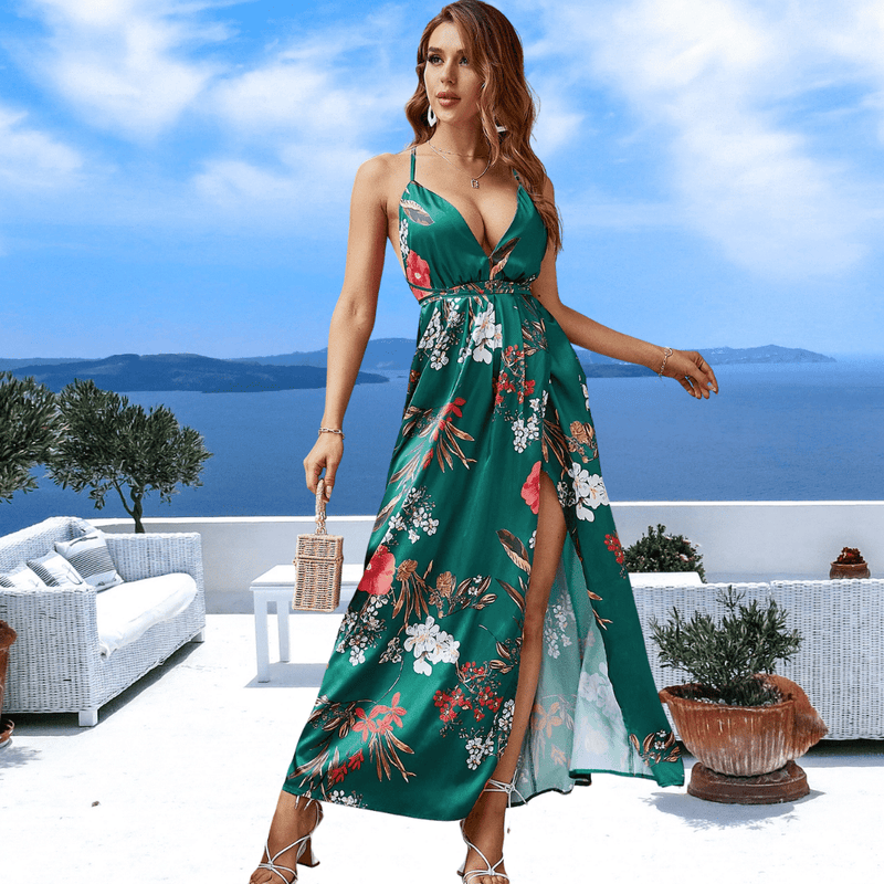 Vestito fiori sales