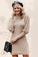 Vestito Maglione Collo Alto | Paradiso Bohemien