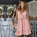 Vestito Rosa a Pois Zara