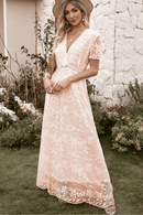 Vestito Rosa da Cerimonia | Paradiso Bohemien