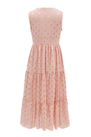 Vestito Rosa Lungo Boho | Paradiso Bohemien