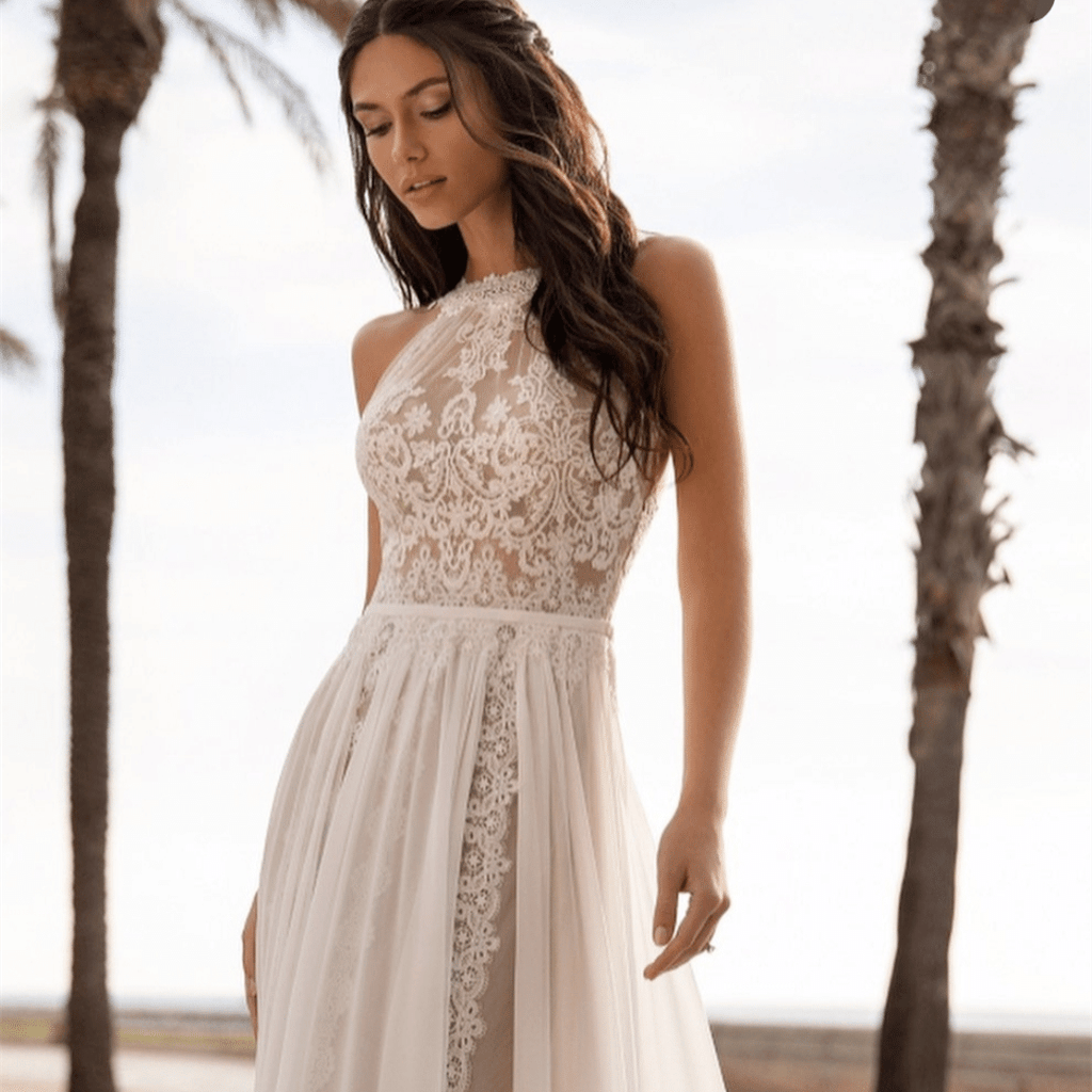 Abiti da sposa avorio con pizzo online