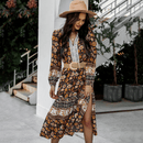 Vestito Stampa Floreale Hippie Chic