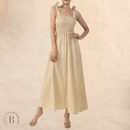 Vestito a quadretti arancione | Paradiso Bohemien