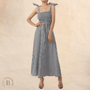 Vestito a quadretti bianco e nero | Paradiso Bohemien