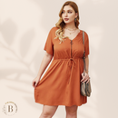 Abito Corto Casual Taglie Forti | Paradiso Bohemien