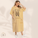 Vestito Taglie Forti Colore Giallo | Paradiso Bohemien
