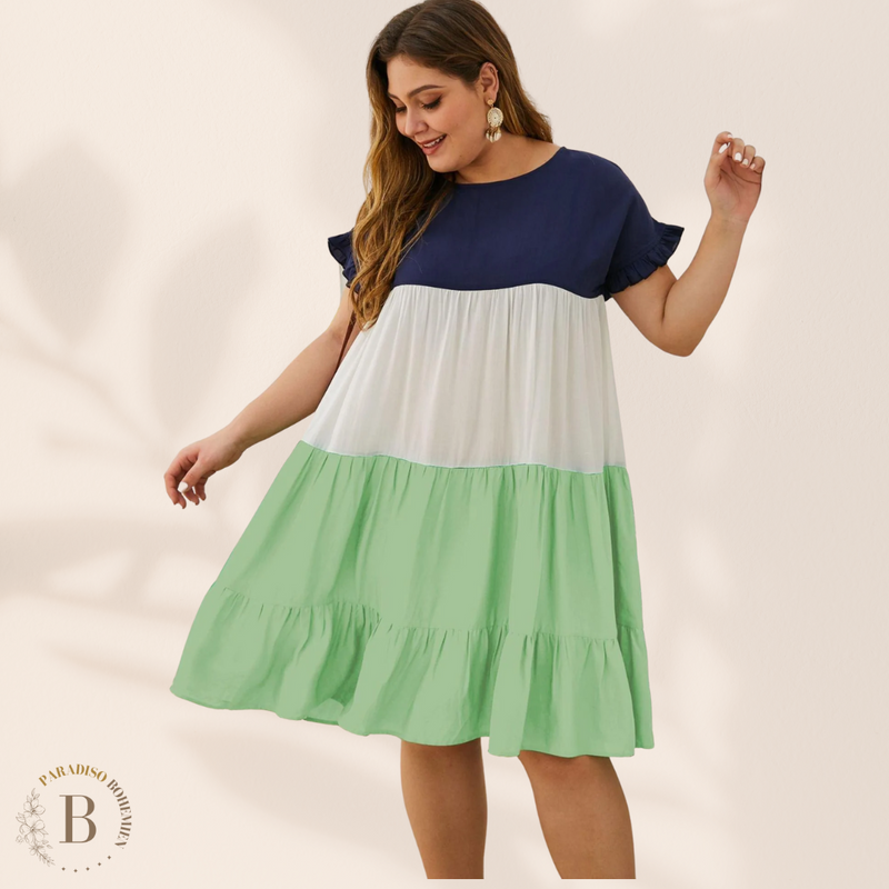 Vestito 2025 corto ampio