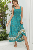 Vestito Verde Ottanio Bohemien | Paradiso Bohemien