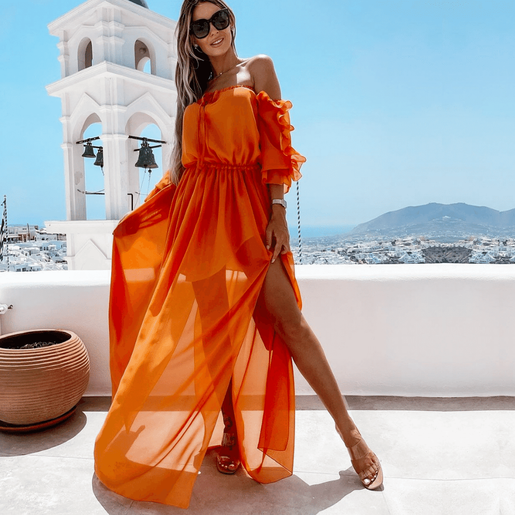 Vestito arancione 2025