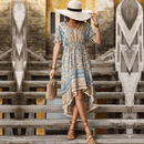 Vestito Elegante Corto Davanti e Lungo Dietro Bohemien | Paradiso Bohemien